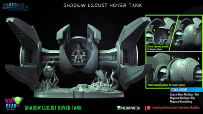 Shadow locust hover tank star wars rpg legion shatterpoint - war bear
