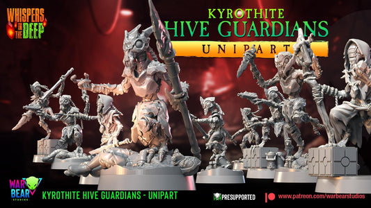 9 x kyrothite hive guardians star wars rpg legion shatterpoint - war bear