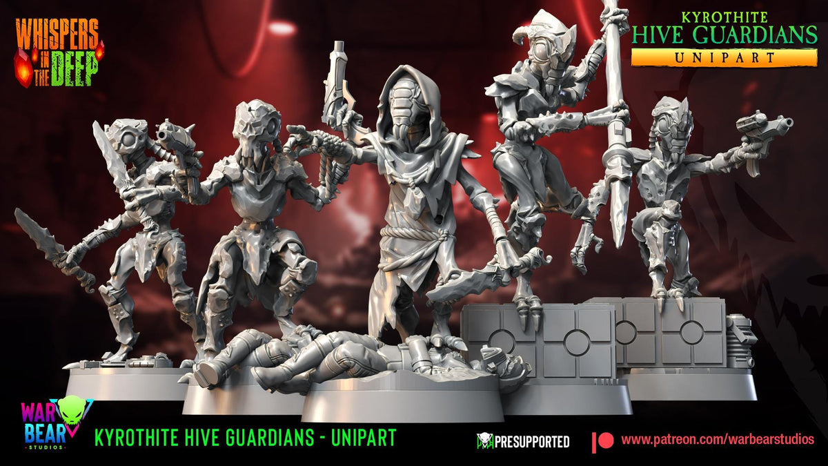 9 x kyrothite hive guardians star wars rpg legion shatterpoint - war bear