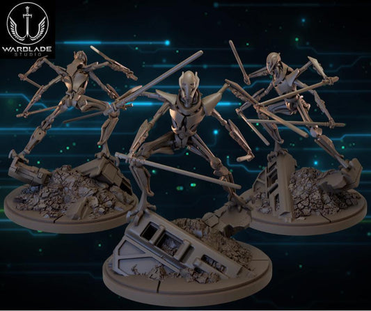 General grievous proxy - star wars legion shatterpoint compatible warblade