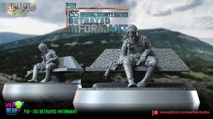 Iss betrayed informant  (imperial security services) star wars rpg legion shatterpoint compatible - war bear