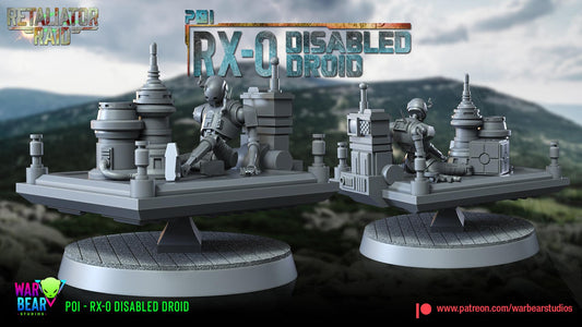 Rx-0 disabled droid (imperial security services) star wars rpg legion shatterpoint compatible - war bear