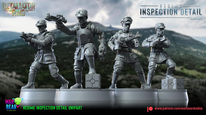 Regime (imperial) inspection detail star wars rpg legion shatterpoint compatible - war bear