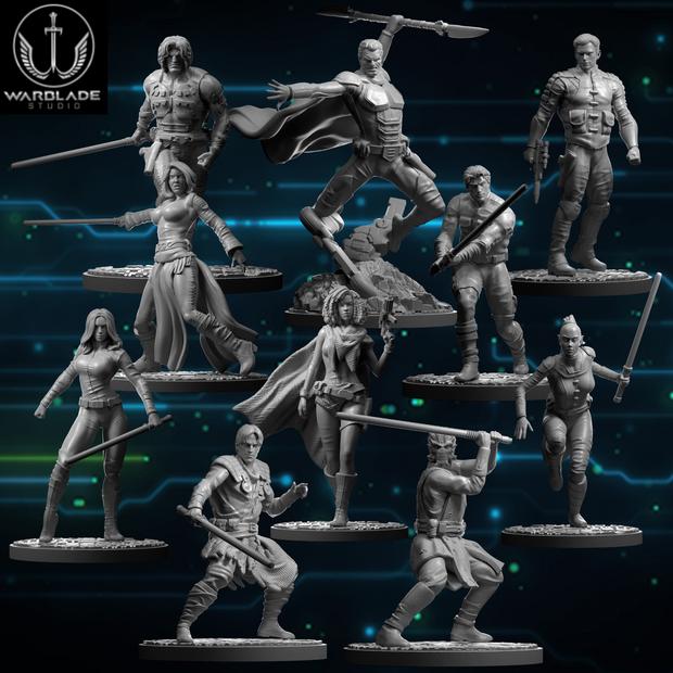 April collection - star wars legion shatterpoint compatible warblade