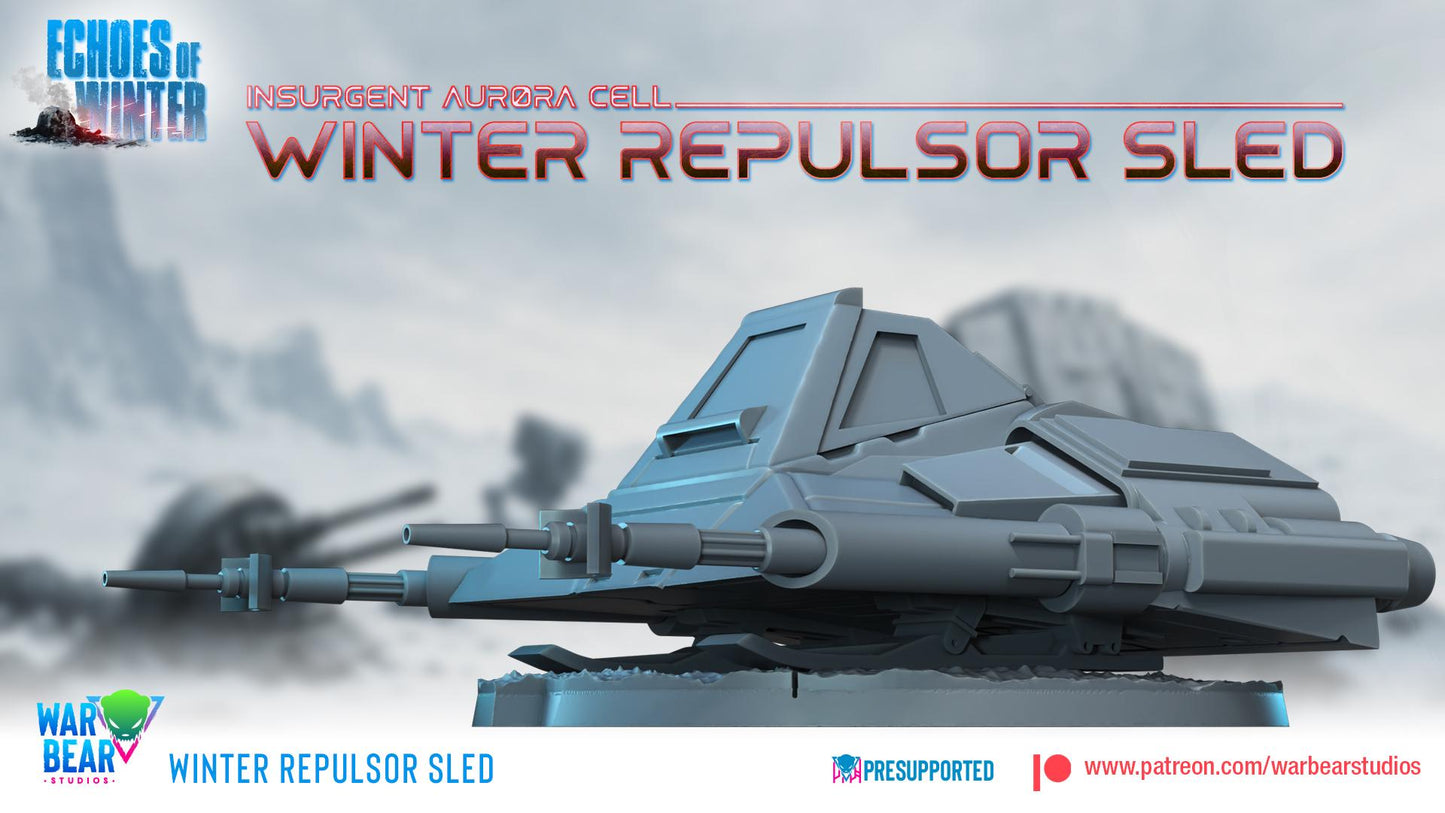 Imperial repulsor artic winter sled star wars legion rpg shatterpoint war bear