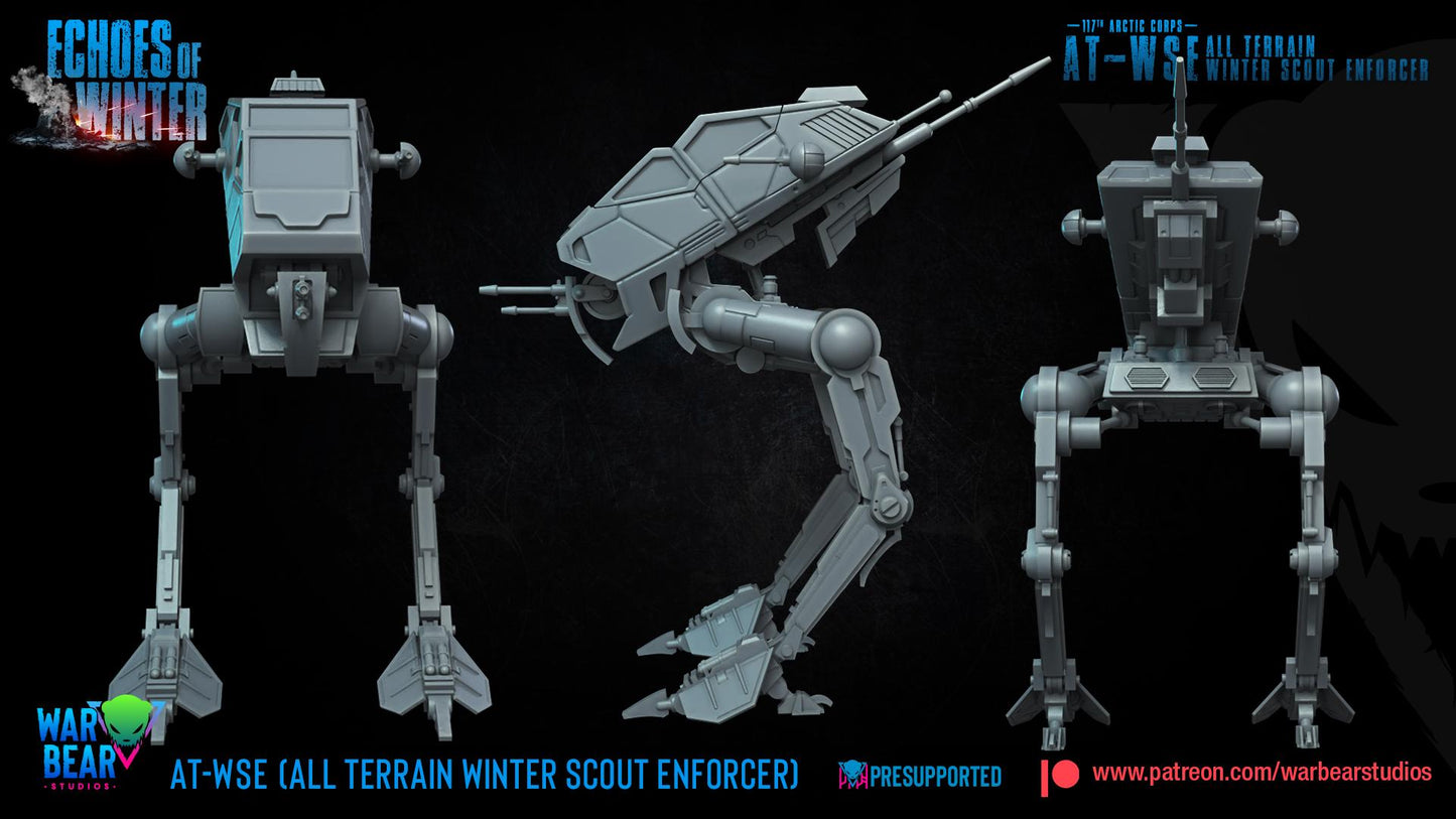 Imperial at-wse ( scout walker) star wars legion rpg shatterpoint war bear
