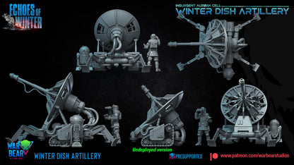 Rebel winter dish artillery star wars legion rpg shatterpoint compatible war bear