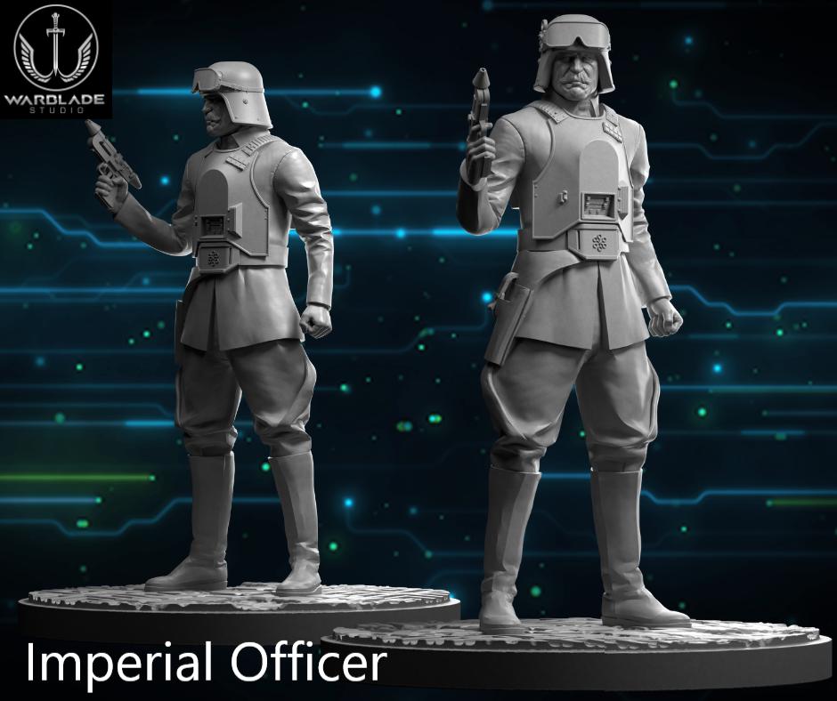 Sep24 star wars legion/shatterpoint compatible warblade snoke rey obi kylo ren