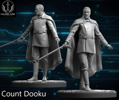 Sep24 star wars legion/shatterpoint compatible warblade snoke rey obi kylo ren