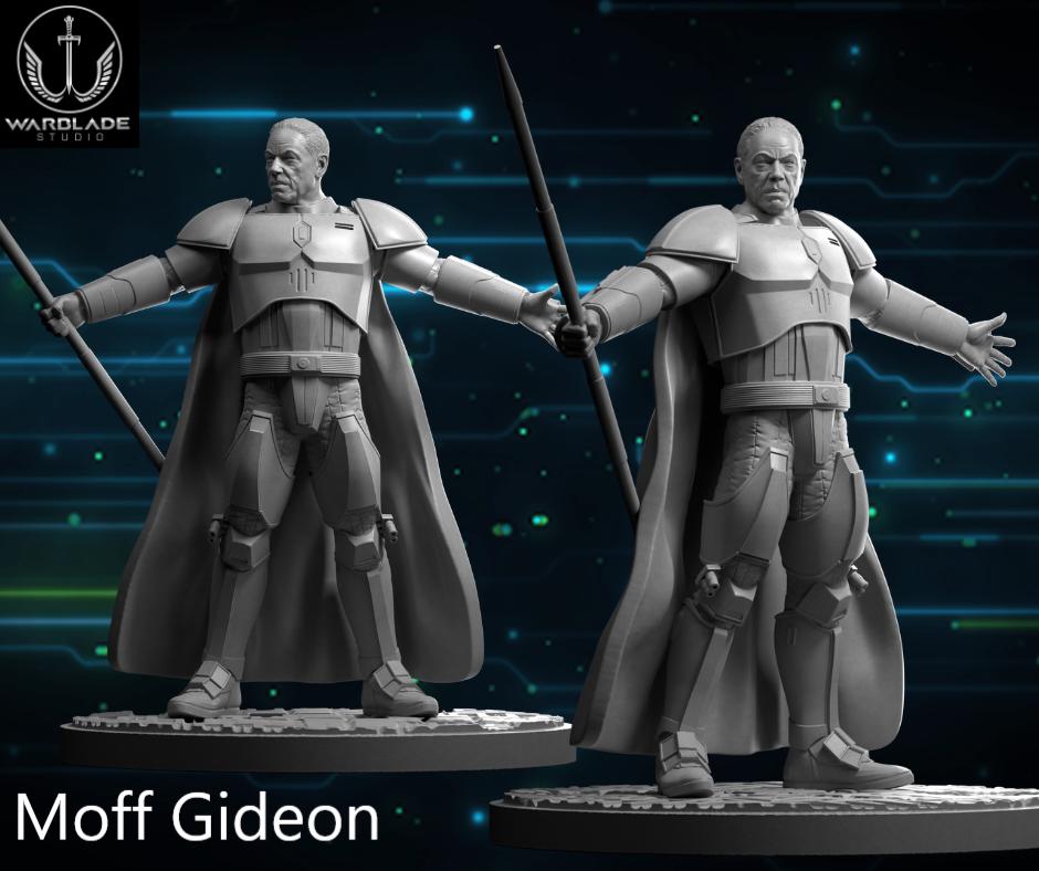 Sep24 star wars legion/shatterpoint compatible warblade snoke rey obi kylo ren