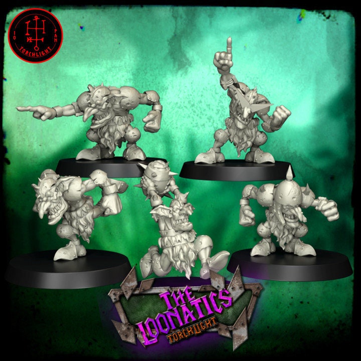 The Loonatics Goblin Fantasy Football team - TLM