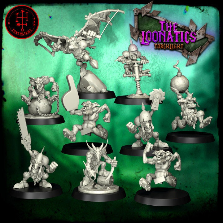 The Loonatics Goblin Fantasy Football team - TLM