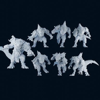 Lizardmen Fantasy Football Complete Team - BF
