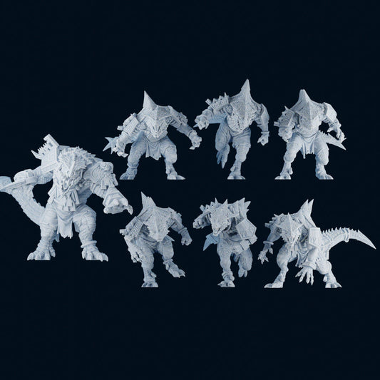 Lizardmen Fantasy Football Complete Team - BF