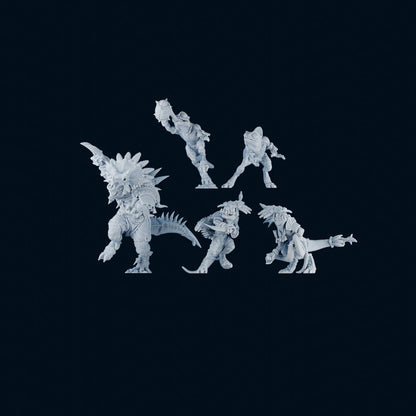 Lizardmen Fantasy Football Complete Team - BF