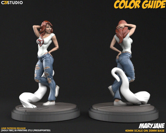 MaryJane - Girl Nextdoor Proxy Superhero Crisis Protocol compatible C27
