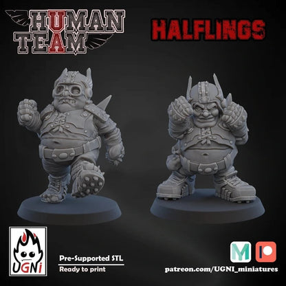 Human Fantasy Football Team UGNI