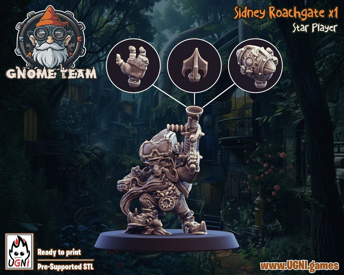 Gnome Star Player - Fantasy Football team UGNI