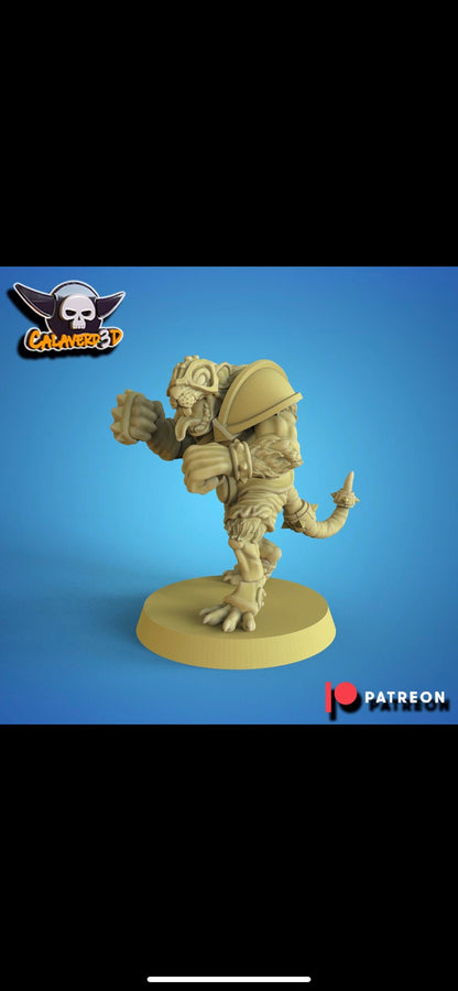 Classic Rats guardians of the Sewer Fantasy Football Team W/mutations Calaverd