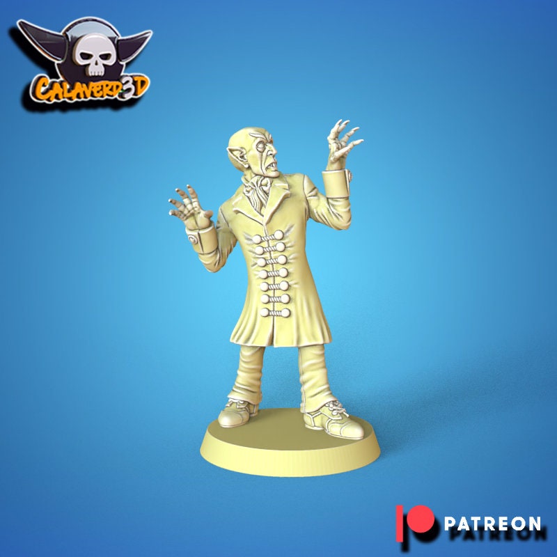 Vampire Fantasy Football Team - 3D Nosferatus 2023 update