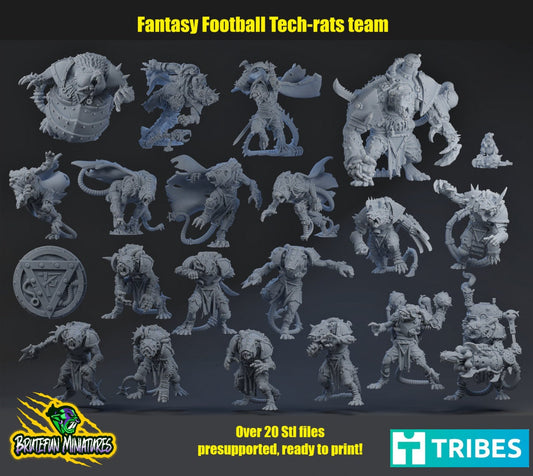 Techrats Fantasy Football Complete Team -