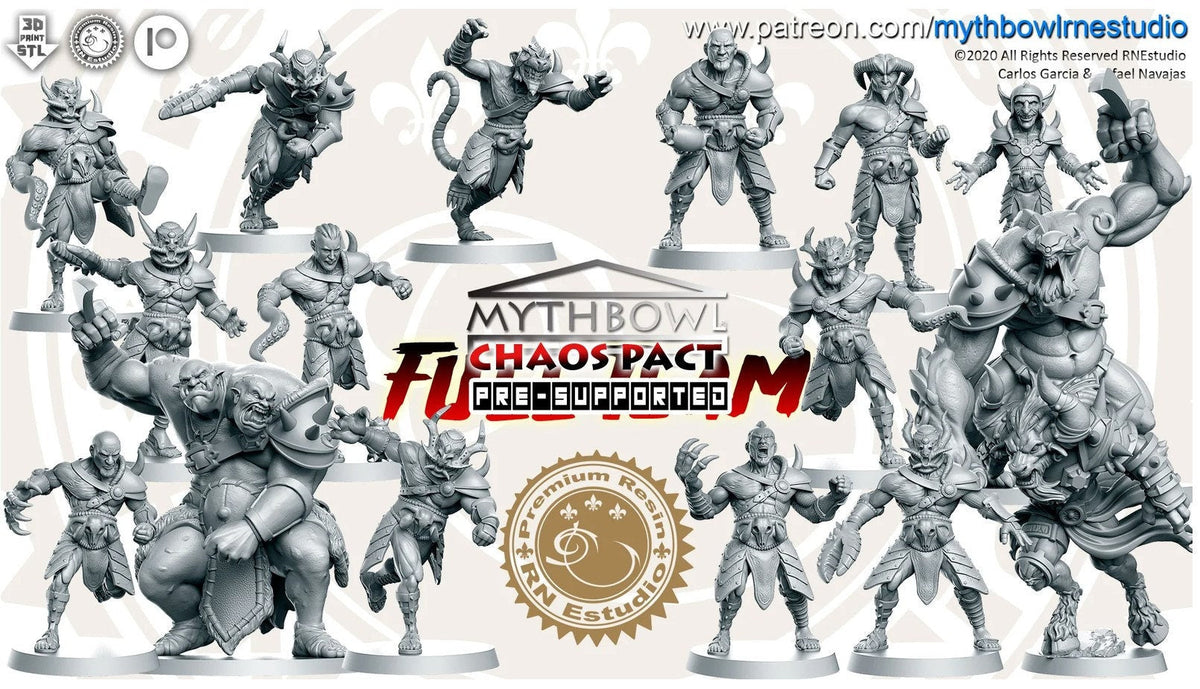 Chaos Pact Fantasy Football Team  - RN Studios Mythbowl