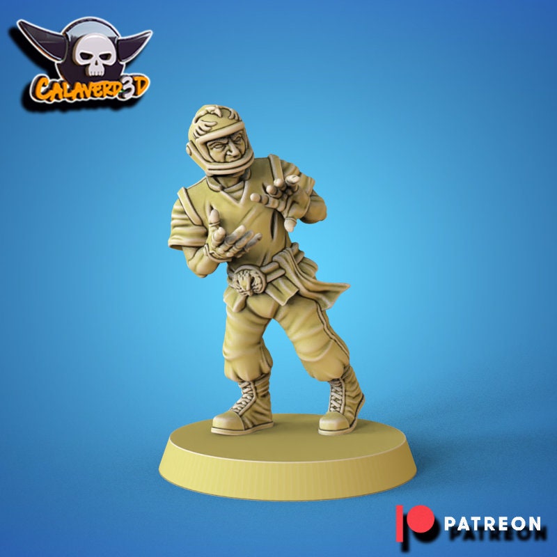 Human Fantasy Football team - 3D Griffon Claws Champions