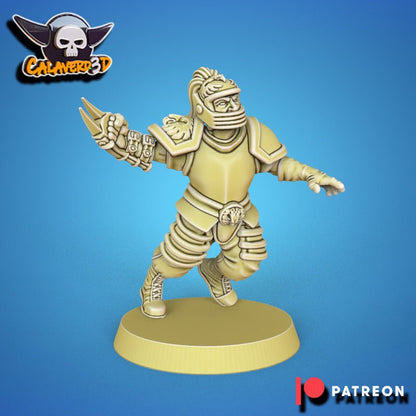 Human Fantasy Football team - 3D Griffon Claws Champions