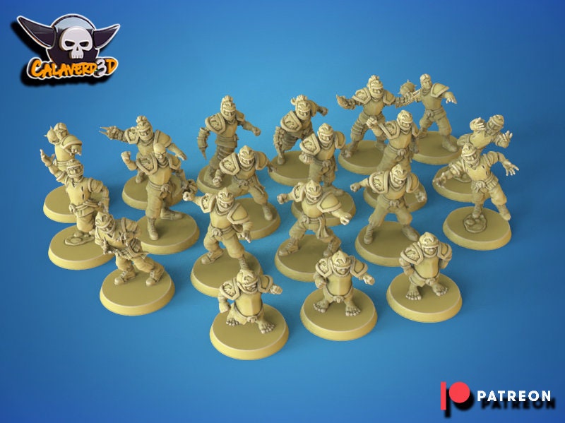 Human Fantasy Football team - 3D Griffon Claws Champions