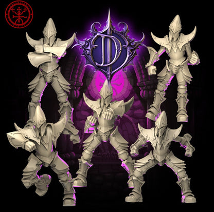 Dark Elves / Elf 'The Dark Daggers' Fantasy Football team -