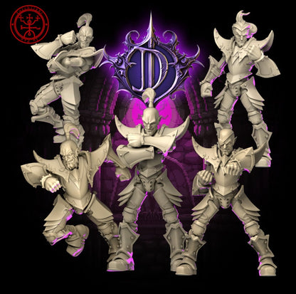 Dark Elves / Elf 'The Dark Daggers' Fantasy Football team -