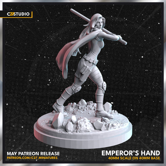 Mara Jade Skywalker proxy - Star Wars Legion Shatterpoint compatible C27 Minis