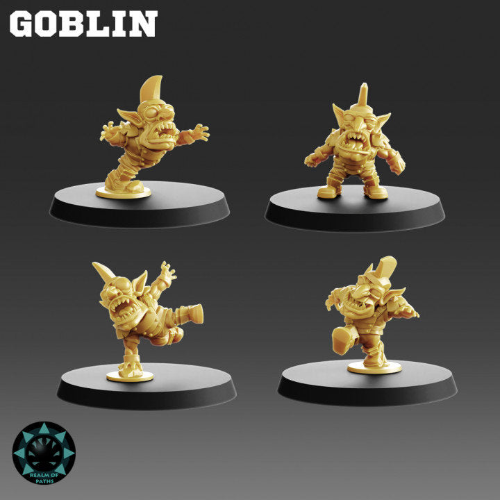 Orc 'Iron Crushers' Cute Chibi proxy Fantasy Football Team -