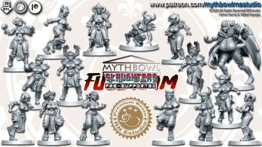 Slaughters Chaos Fantasy Football Team  - RN Studios Mythbowl