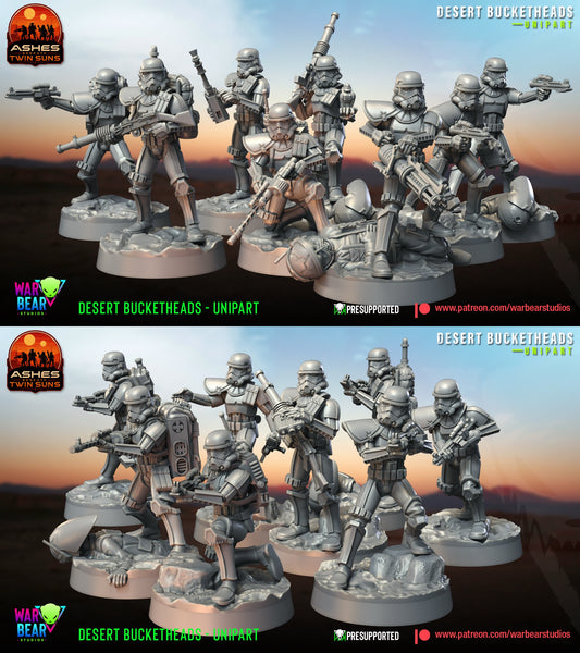 8/16 Imperial Desert Troopers star wars legion rpg shatterpoint warbear