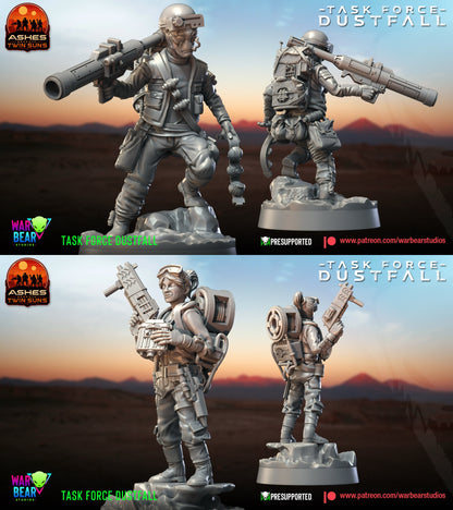 9 Mercenaries Task Force Dustfall star wars legion rpg shatterpoint warbear
