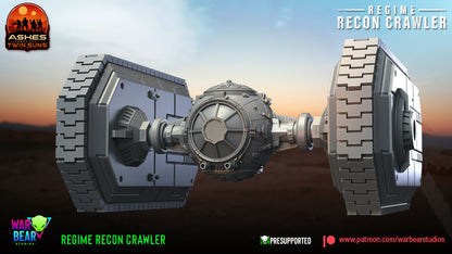Imperial Desert recon crawler tank star wars legion rpg shatterpoint warbear
