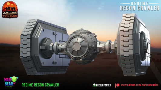 Imperial Desert recon crawler tank star wars legion rpg shatterpoint warbear