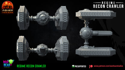Imperial Desert recon crawler tank star wars legion rpg shatterpoint warbear