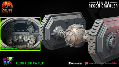 Imperial Desert recon crawler tank star wars legion rpg shatterpoint warbear