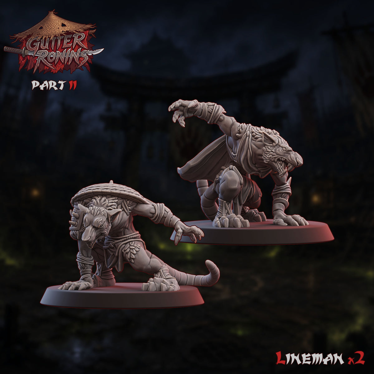 Rat "Gutter Ronins" Fantasy Football Team - Ugni