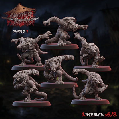 Rat "Gutter Ronins" Fantasy Football Team - Ugni