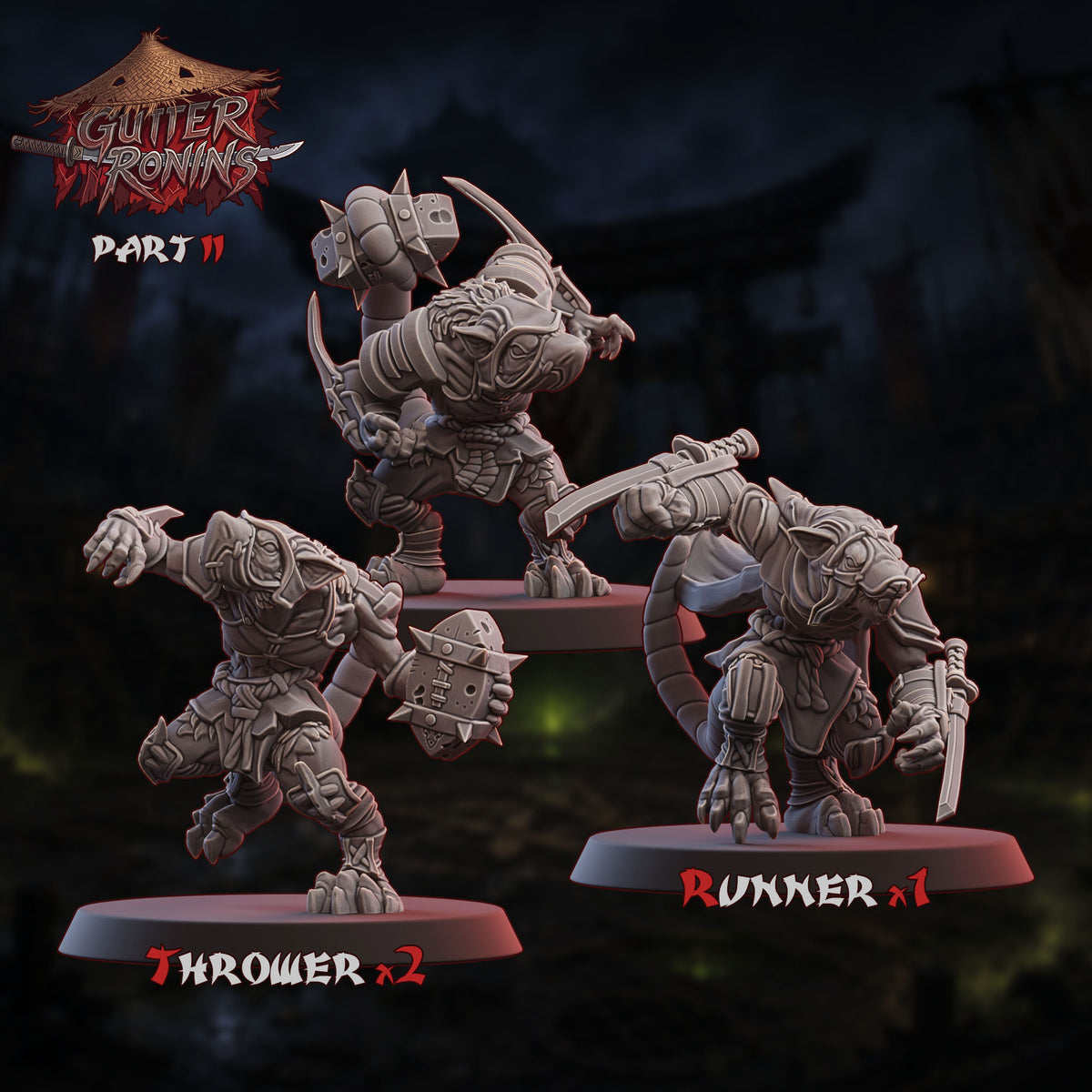 Rat "Gutter Ronins" Fantasy Football Team - Ugni
