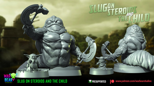 Hutt & Grogu - star wars legion shatterpoint compatible