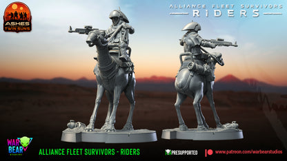 6 Rebel Eopie Riders Star wars legion rpg shatterpoint war bear