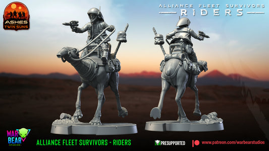 6 Rebel Eopie Riders Star wars legion rpg shatterpoint war bear