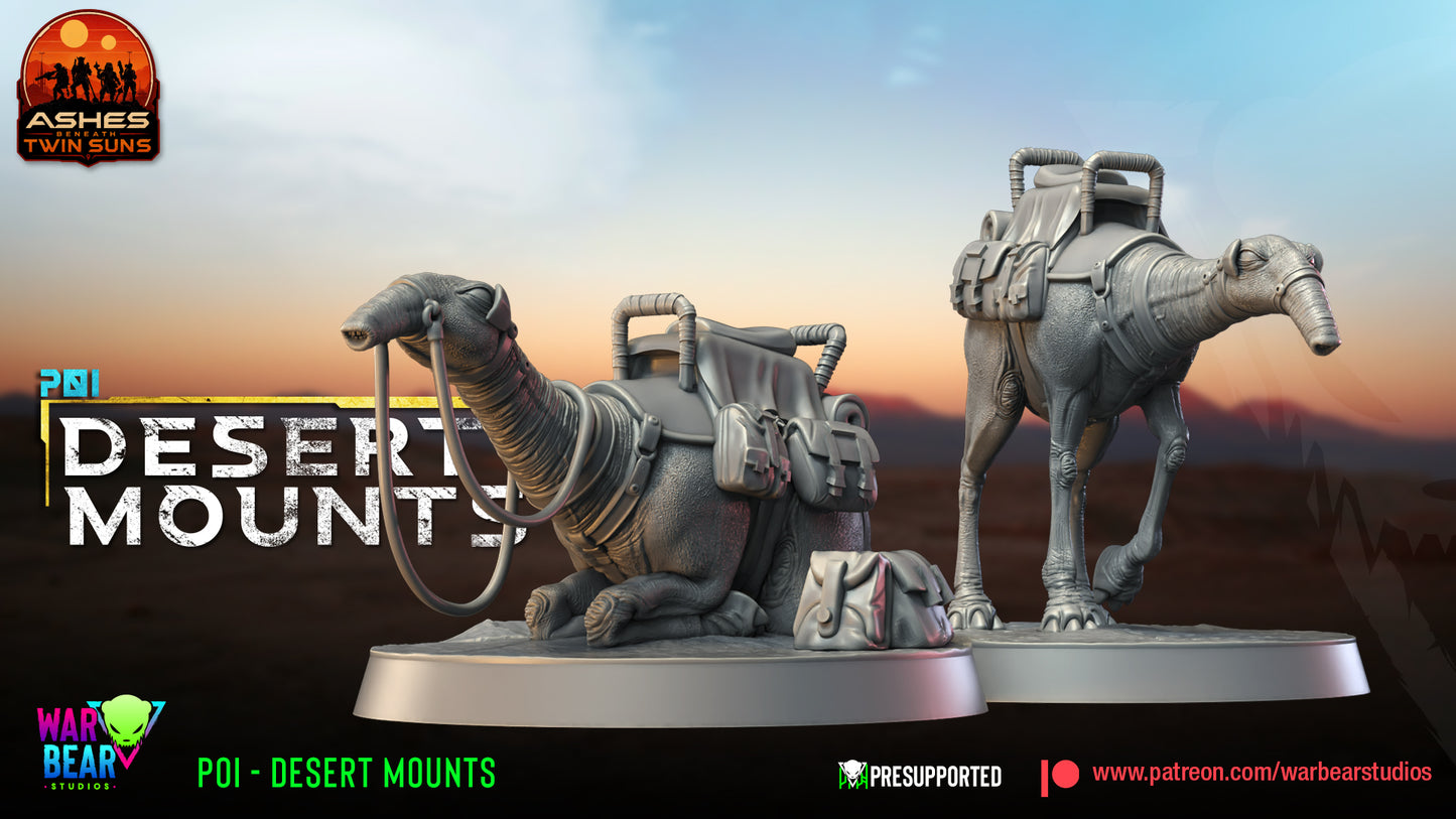2 x poi / objective Desert Eopie  star wars rpg legion shatterpoint war bear