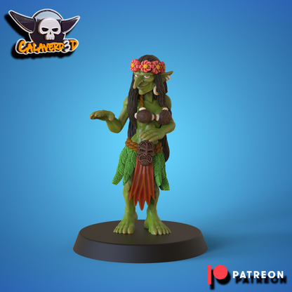 Hawaiian/Samoan Chaos Dwarf Fantasy Football proxy Team Calaverd