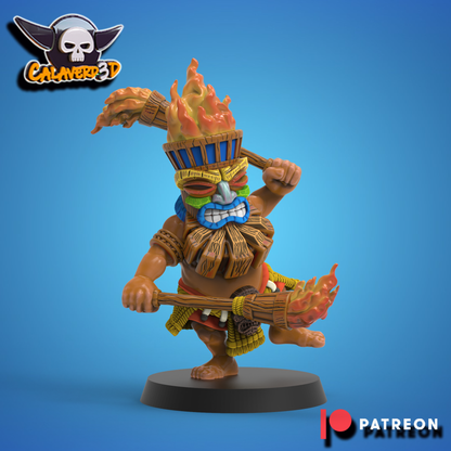 Hawaiian/Samoan Chaos Dwarf Fantasy Football proxy Team Calaverd