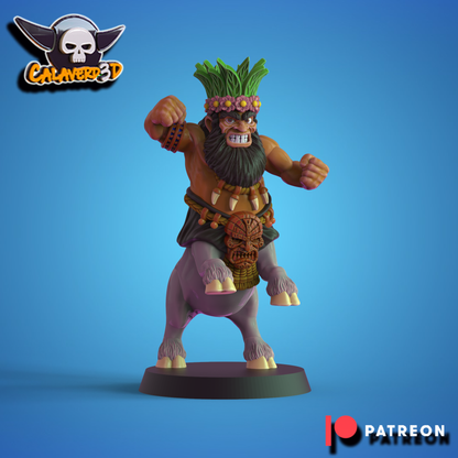 Hawaiian/Samoan Chaos Dwarf Fantasy Football proxy Team Calaverd